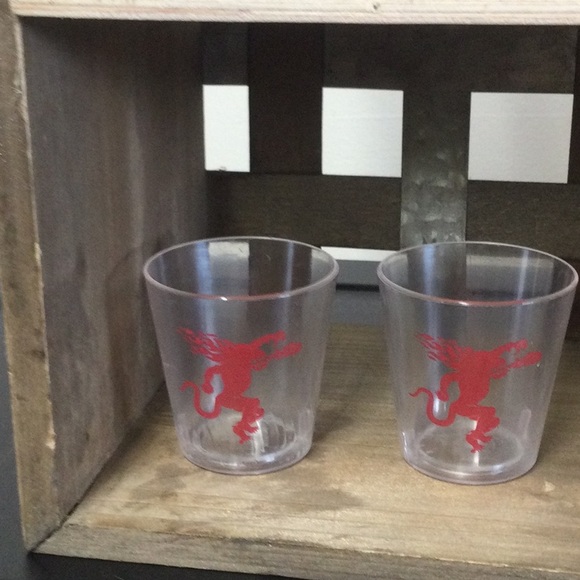 FireBall Bar Shelf With Shot Glasses - Picture 14 of 16